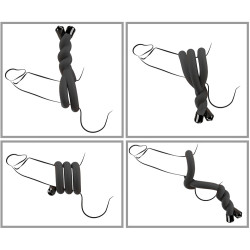 Bad Kitty Cockring Bend Cock Noir